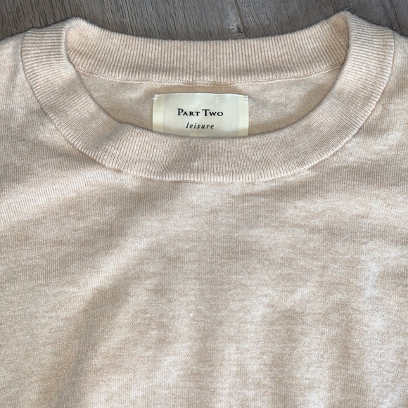 Part Two Beige Sweater Small - Picture 4 of 7